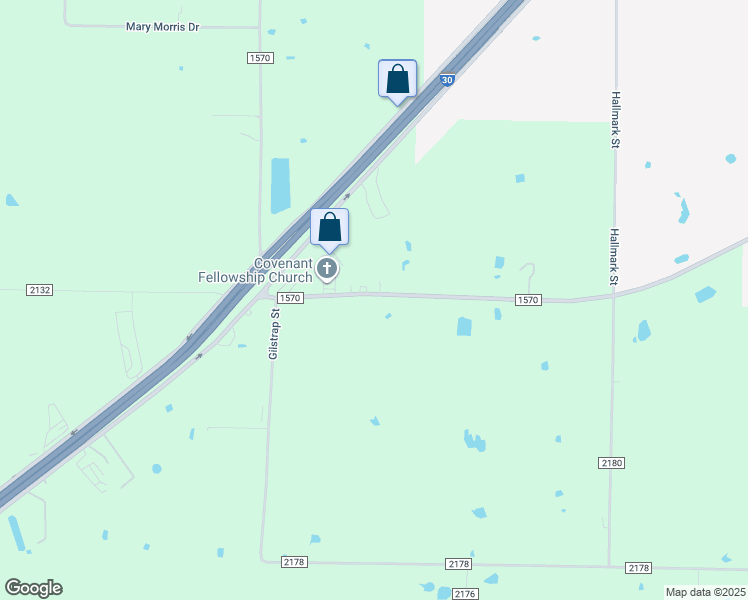 map of restaurants, bars, coffee shops, grocery stores, and more near 6405 Jack Finney Boulevard in Greenville