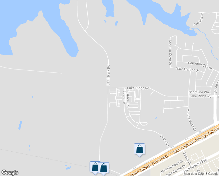 map of restaurants, bars, coffee shops, grocery stores, and more near 2405 Lake Ridge Road in The Colony