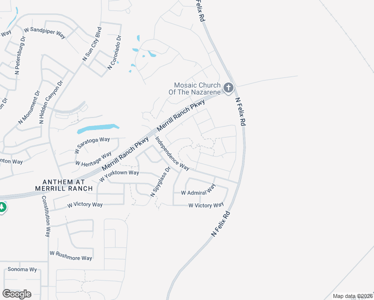 map of restaurants, bars, coffee shops, grocery stores, and more near 5735 West Heritage Court in Florence