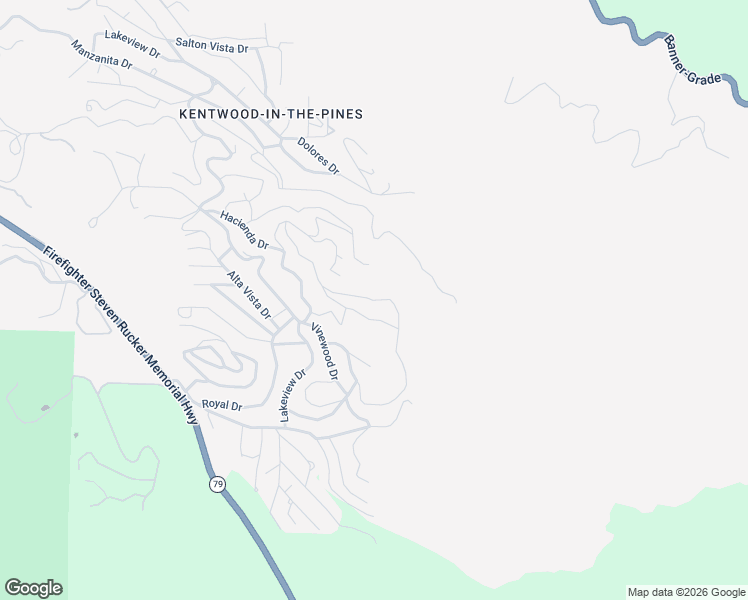map of restaurants, bars, coffee shops, grocery stores, and more near Manzanita Drive in Julian