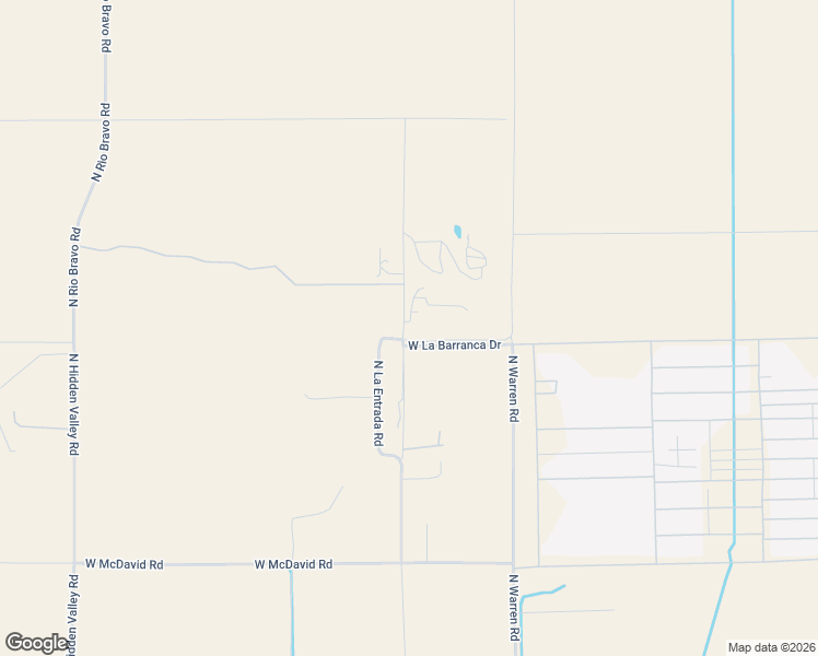map of restaurants, bars, coffee shops, grocery stores, and more near 20623 North La Entrada Road in Maricopa