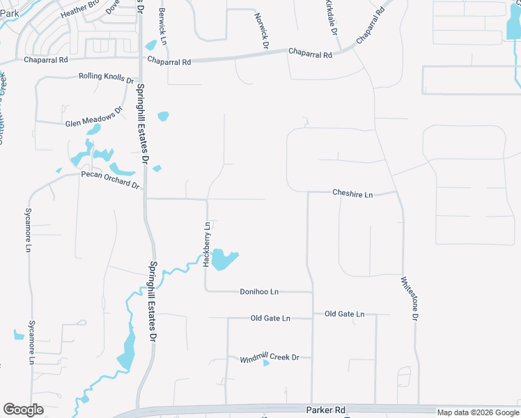 map of restaurants, bars, coffee shops, grocery stores, and more near 4706 Pecan Orchard Drive in Allen