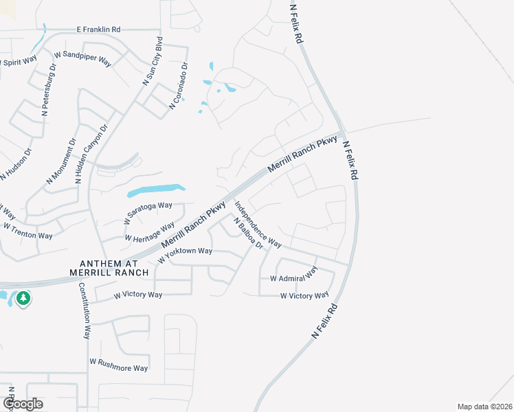 map of restaurants, bars, coffee shops, grocery stores, and more near 5937 West Autumn Vista Way in Florence