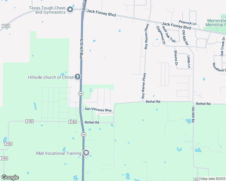 map of restaurants, bars, coffee shops, grocery stores, and more near 2863 Bethel Drive in Greenville