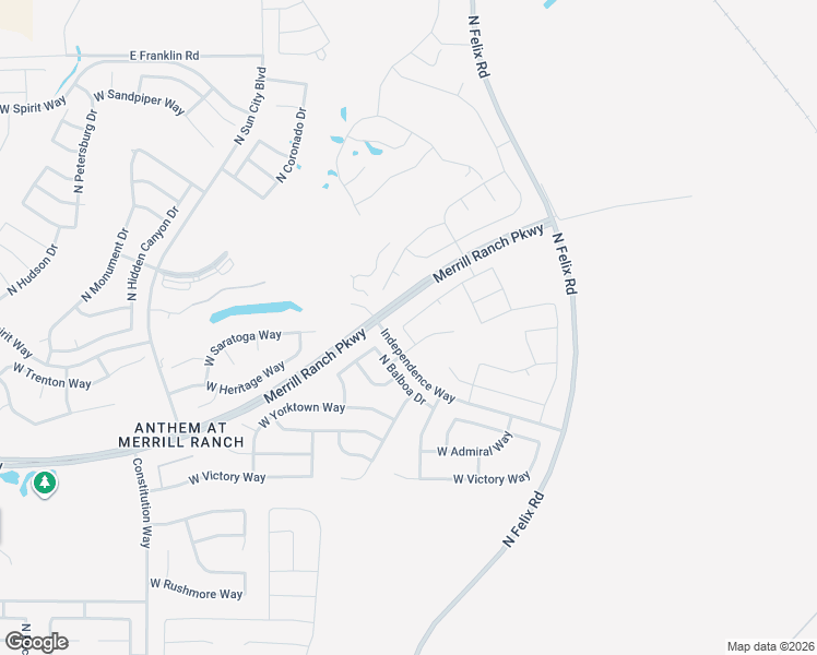map of restaurants, bars, coffee shops, grocery stores, and more near 5937 West Autumn Vista Way in Florence