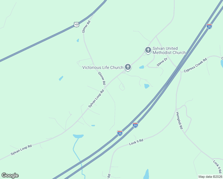 map of restaurants, bars, coffee shops, grocery stores, and more near 14560 Glover Road in Fosters