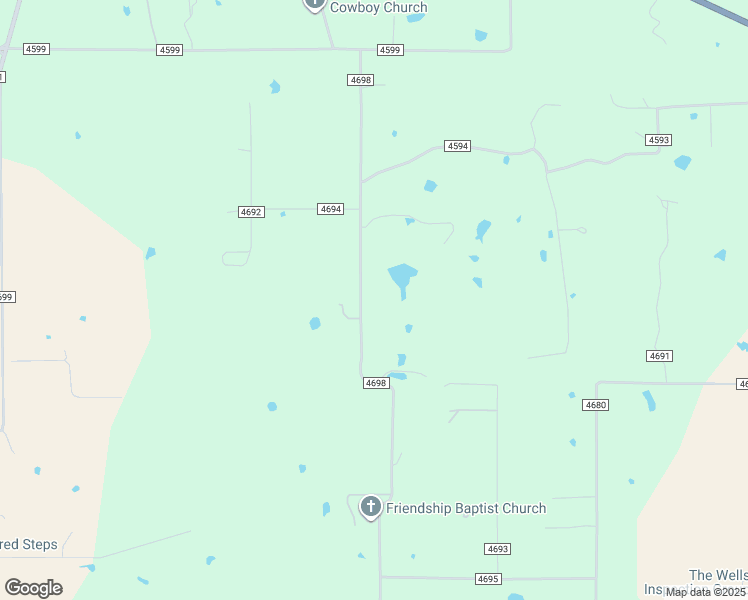 map of restaurants, bars, coffee shops, grocery stores, and more near 1862 County Road 4698 in Boyd