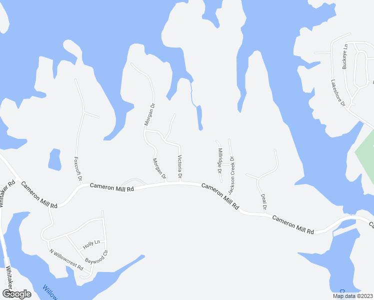 map of restaurants, bars, coffee shops, grocery stores, and more near 108 Victoria Drive in LaGrange
