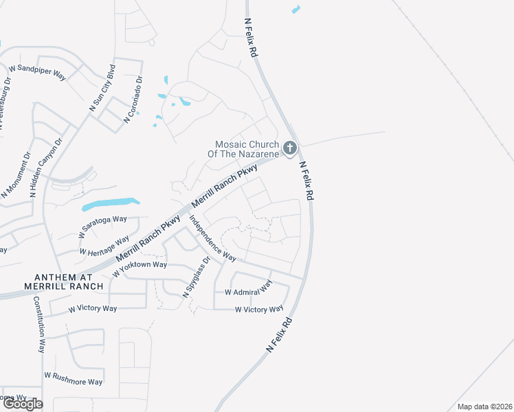 map of restaurants, bars, coffee shops, grocery stores, and more near 3834 North Huntington Drive in Florence
