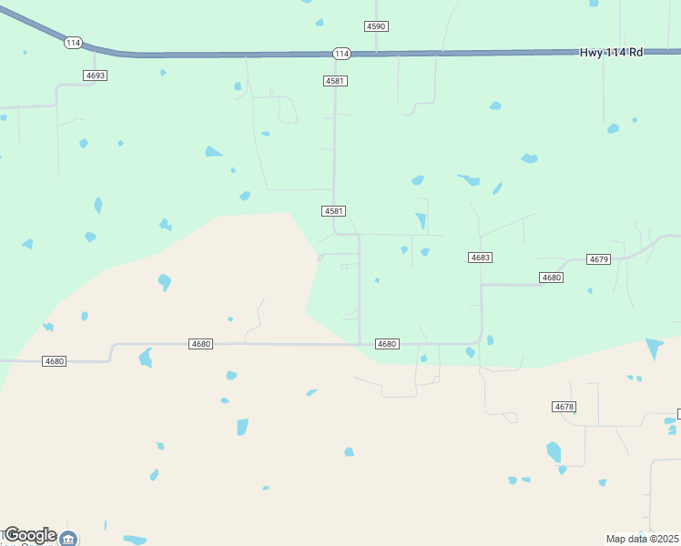 map of restaurants, bars, coffee shops, grocery stores, and more near 374 County Road 4581 in Boyd