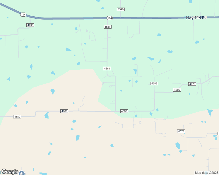 map of restaurants, bars, coffee shops, grocery stores, and more near 374 County Road 4581 in Boyd