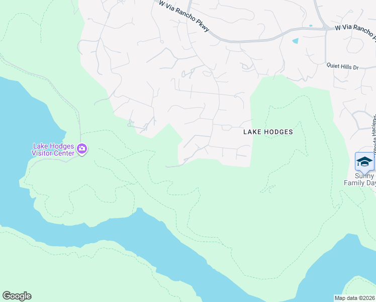 map of restaurants, bars, coffee shops, grocery stores, and more near 3565 Via Loma Vista in Escondido