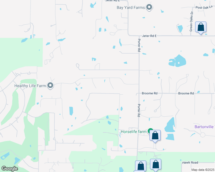 map of restaurants, bars, coffee shops, grocery stores, and more near 920 Stonewood Boulevard in Argyle