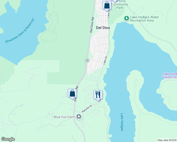 map of restaurants, bars, coffee shops, grocery stores, and more near in Elfin Forest