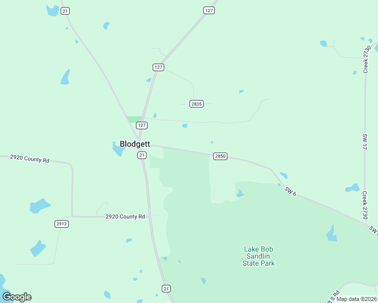 map of restaurants, bars, coffee shops, grocery stores, and more near 104 County Road 2850 in Winfield