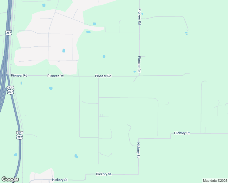 map of restaurants, bars, coffee shops, grocery stores, and more near 611 Gladness in Rhome