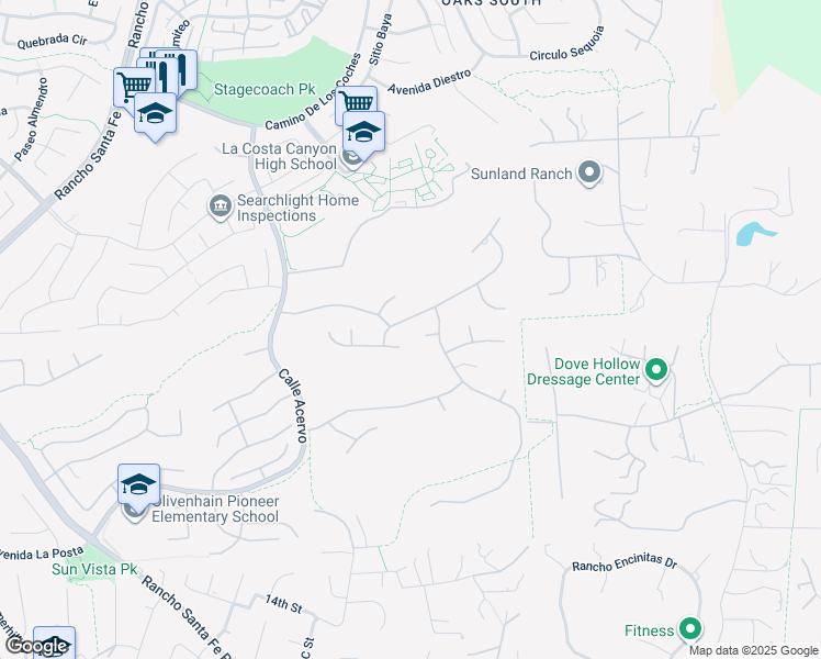 map of restaurants, bars, coffee shops, grocery stores, and more near 3559 Corte Esperanza in Carlsbad