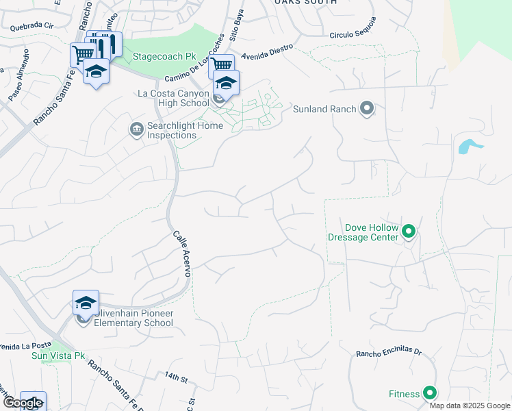 map of restaurants, bars, coffee shops, grocery stores, and more near 3559 Corte Esperanza in Carlsbad