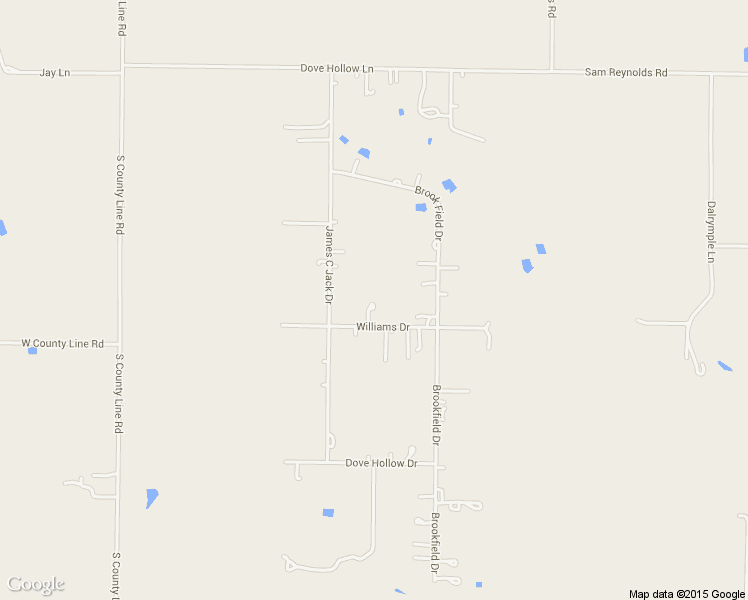 map of restaurants, bars, coffee shops, grocery stores, and more near 25468 Williams Drive in Justin