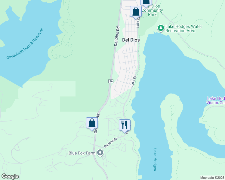 map of restaurants, bars, coffee shops, grocery stores, and more near 19642 7th Place in Escondido