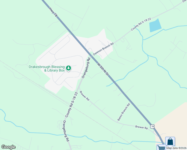 map of restaurants, bars, coffee shops, grocery stores, and more near 1936 Orangeburg Road in Summerville