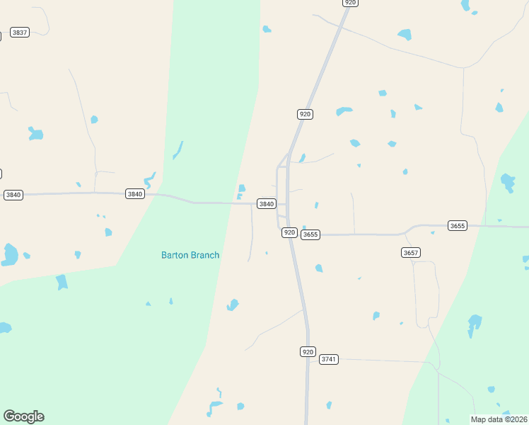 map of restaurants, bars, coffee shops, grocery stores, and more near 147 County Road 3840 in Bridgeport