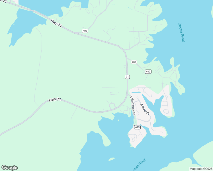 map of restaurants, bars, coffee shops, grocery stores, and more near 111 North River Road in Shelby