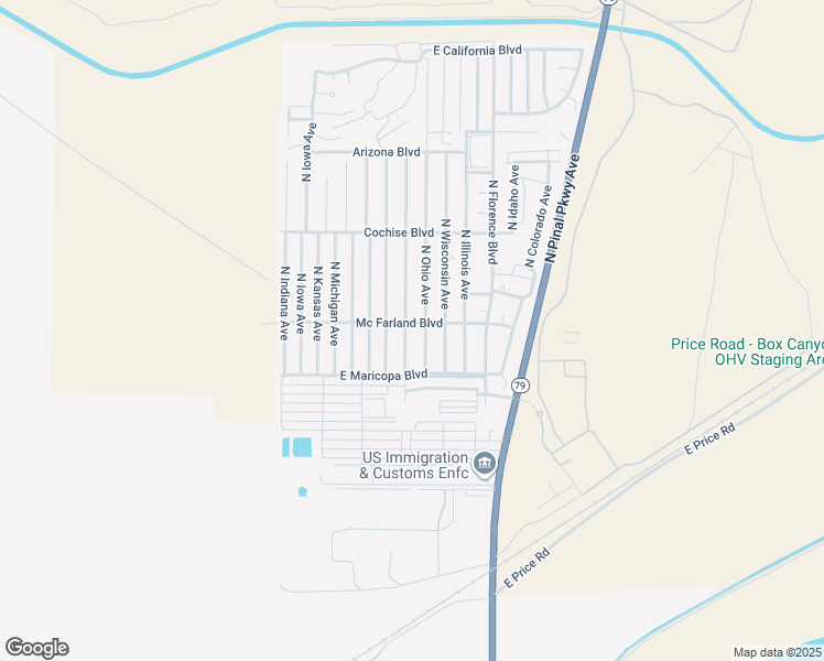 map of restaurants, bars, coffee shops, grocery stores, and more near 3701 North South Dakota Avenue in Florence