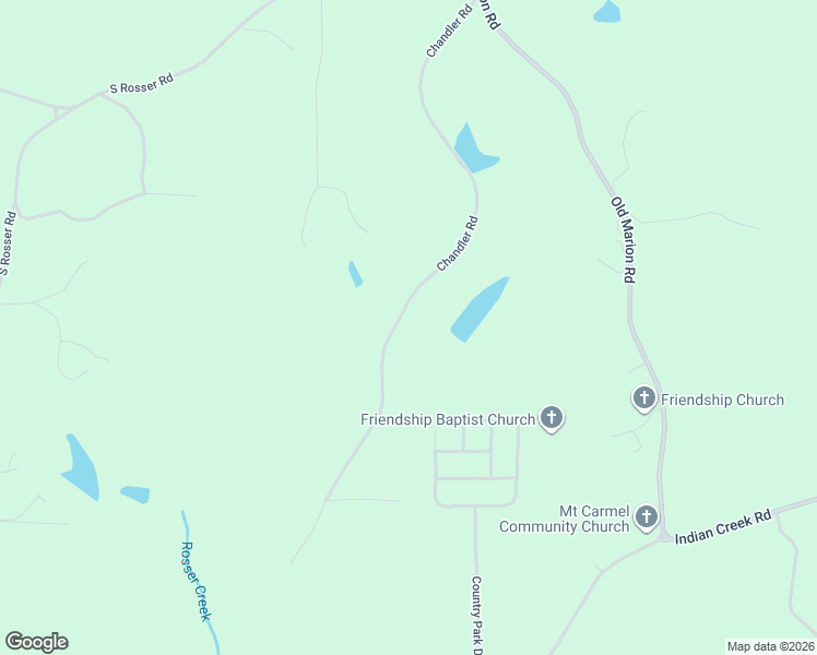 map of restaurants, bars, coffee shops, grocery stores, and more near 14278 Chandler Road in Duncanville