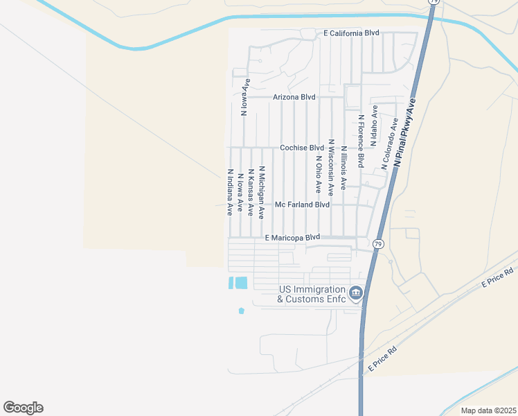map of restaurants, bars, coffee shops, grocery stores, and more near 3616 North Michigan Avenue in Florence