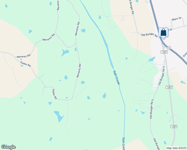 map of restaurants, bars, coffee shops, grocery stores, and more near Nevarez Road in Graham