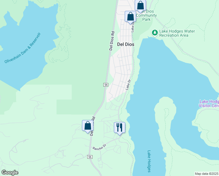 map of restaurants, bars, coffee shops, grocery stores, and more near 19642 7th Place in Escondido