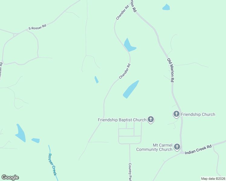 map of restaurants, bars, coffee shops, grocery stores, and more near 14278 Chandler Road in Duncanville