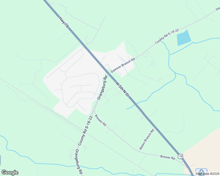 map of restaurants, bars, coffee shops, grocery stores, and more near 1936 Orangeburg Road in Summerville