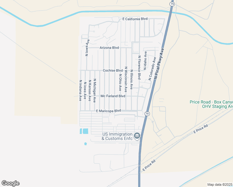 map of restaurants, bars, coffee shops, grocery stores, and more near 3701 North South Dakota Avenue in Florence
