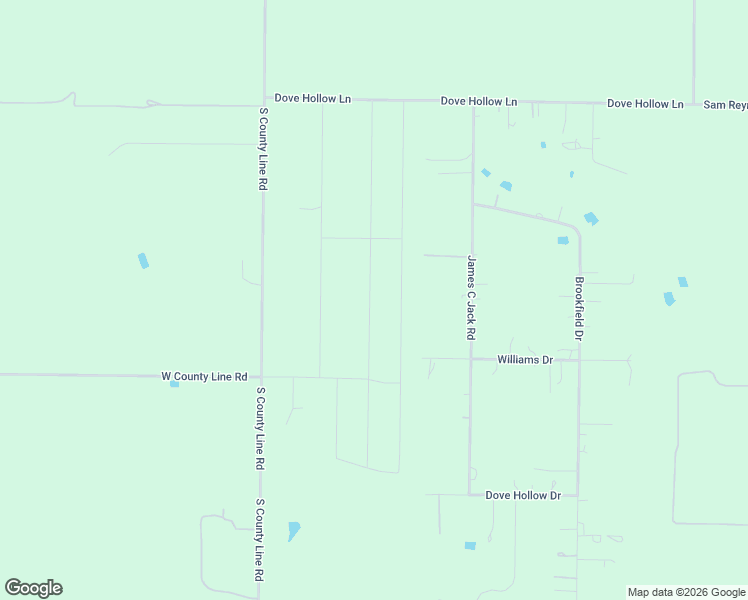 map of restaurants, bars, coffee shops, grocery stores, and more near 25670 Williams Drive in Justin
