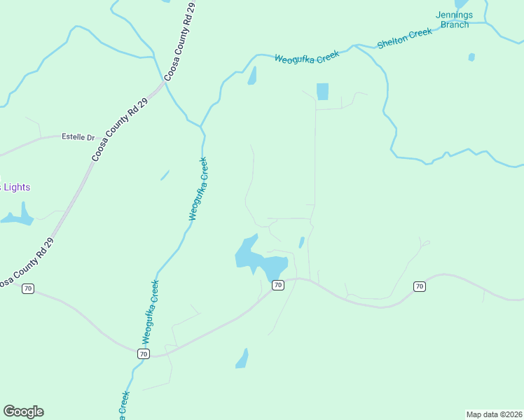 map of restaurants, bars, coffee shops, grocery stores, and more near 221 Wilson Lane in Sylacauga