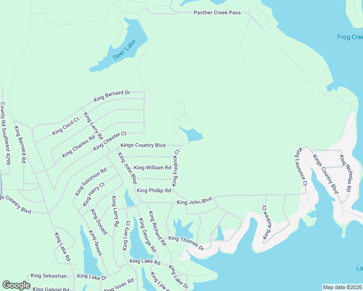 map of restaurants, bars, coffee shops, grocery stores, and more near Kings Country Boulevard in Scroggins