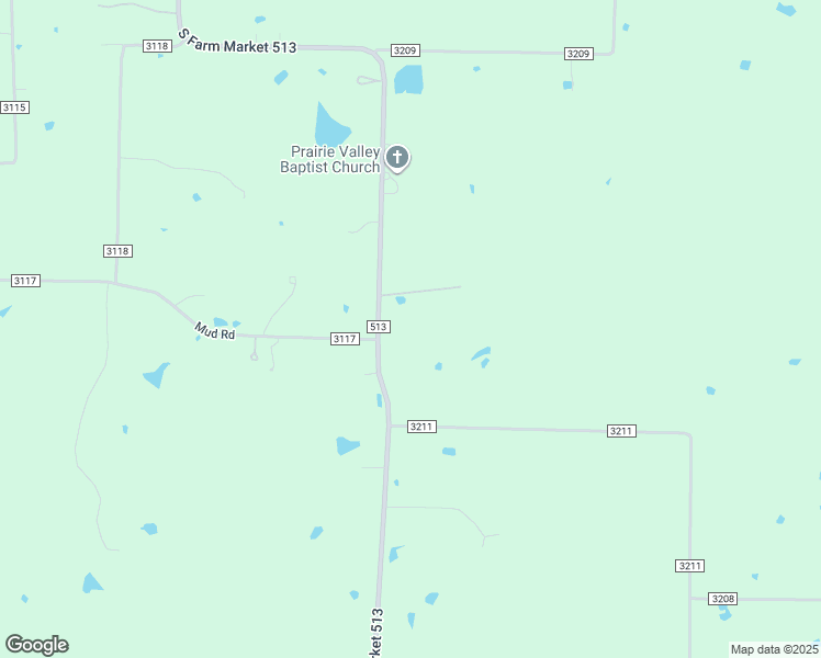 map of restaurants, bars, coffee shops, grocery stores, and more near 2619 Farm to Market 513 in Lone Oak