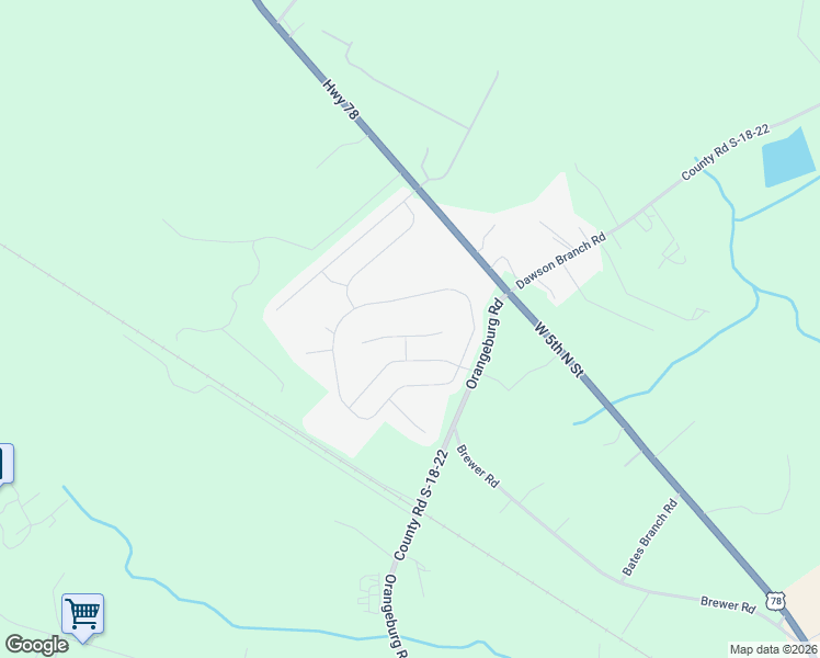 map of restaurants, bars, coffee shops, grocery stores, and more near 1249 Wild Goose Trail in Summerville