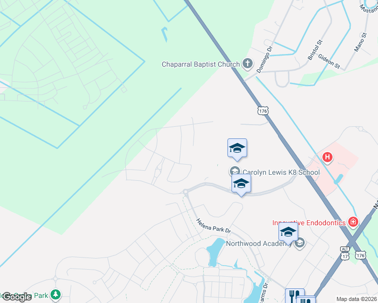 map of restaurants, bars, coffee shops, grocery stores, and more near 1187 U.S. 176 in Summerville