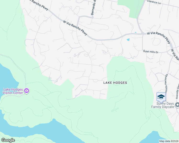 map of restaurants, bars, coffee shops, grocery stores, and more near 3435 Via Loma Vista in Escondido