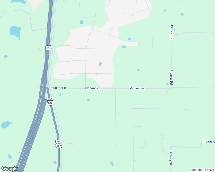 map of restaurants, bars, coffee shops, grocery stores, and more near 469 Pioneer Road in Rhome
