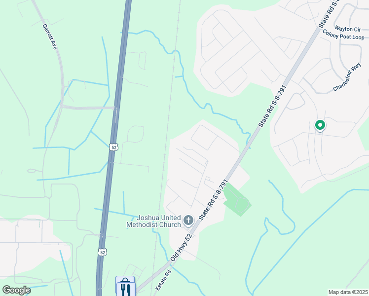 map of restaurants, bars, coffee shops, grocery stores, and more near 133 Tigers Den Lane in Moncks Corner