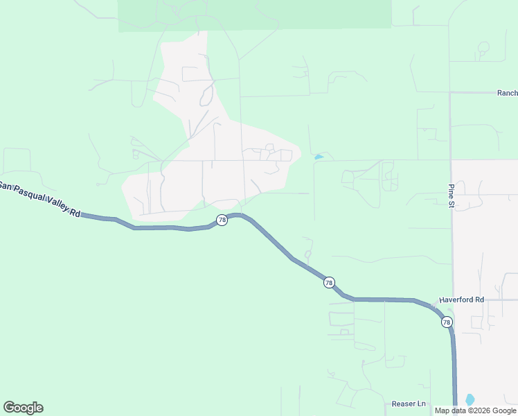 map of restaurants, bars, coffee shops, grocery stores, and more near 1482 Kings Villa Road in Ramona