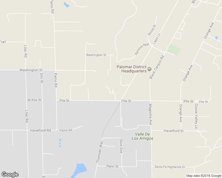 map of restaurants, bars, coffee shops, grocery stores, and more near 460 Pile Street in Ramona