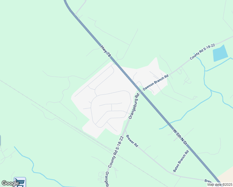 map of restaurants, bars, coffee shops, grocery stores, and more near 1245 Wild Goose Trail in Summerville