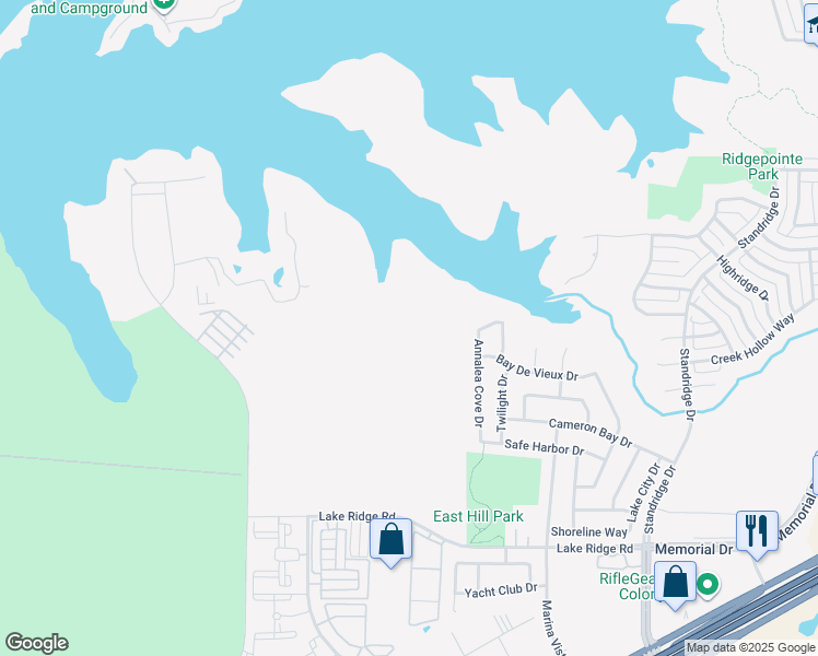 map of restaurants, bars, coffee shops, grocery stores, and more near 1172 Annalea Cove Drive in Lewisville
