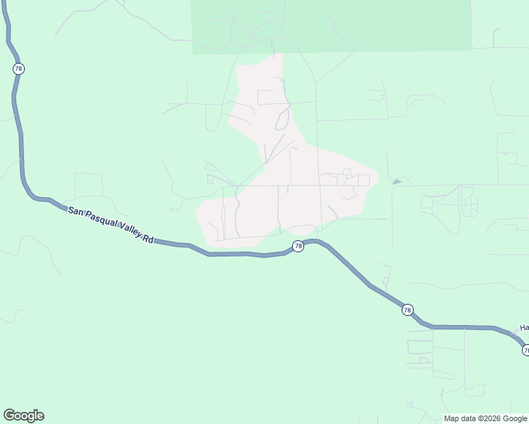 map of restaurants, bars, coffee shops, grocery stores, and more near 1589 Weekend Villa Road in Ramona