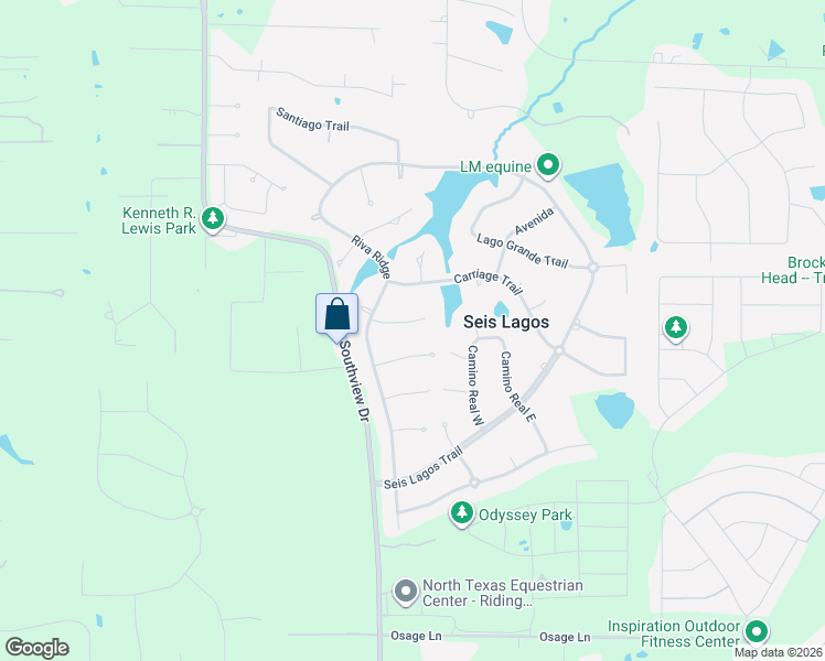 map of restaurants, bars, coffee shops, grocery stores, and more near 36 Santa Rosa Circle in Wylie